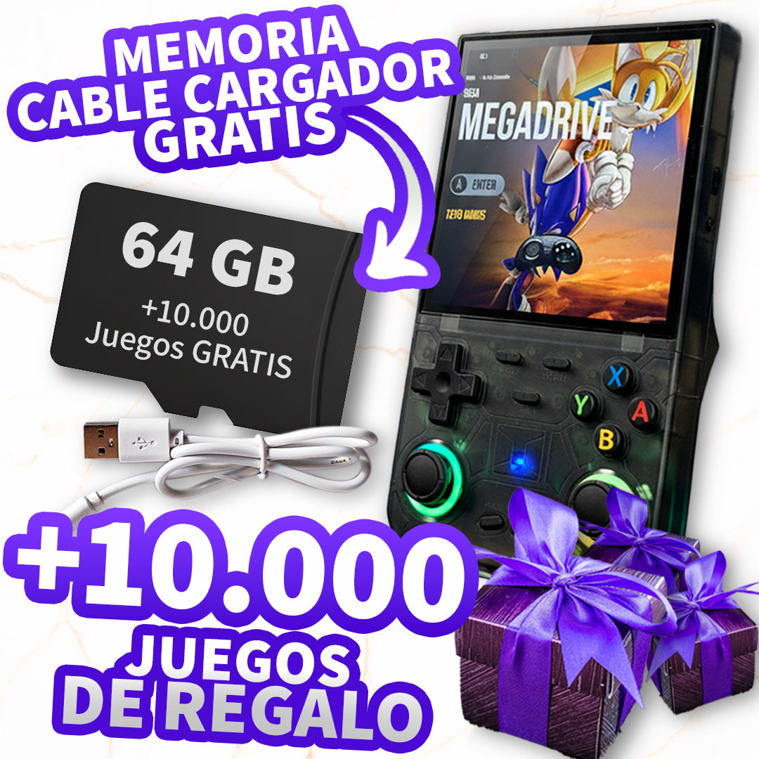 Consola Retro Portátil, Reviví tu infancia